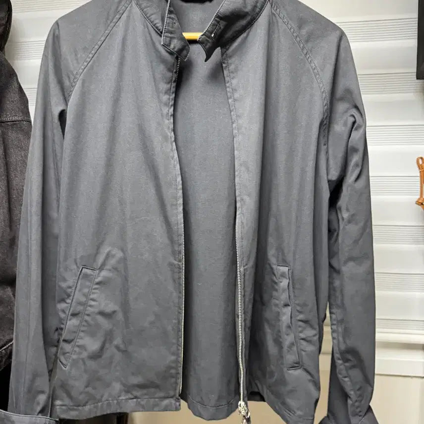 [SOLD OUT] [스테디에브리웨어] 라이트 해링턴 자켓 블랙 2 size