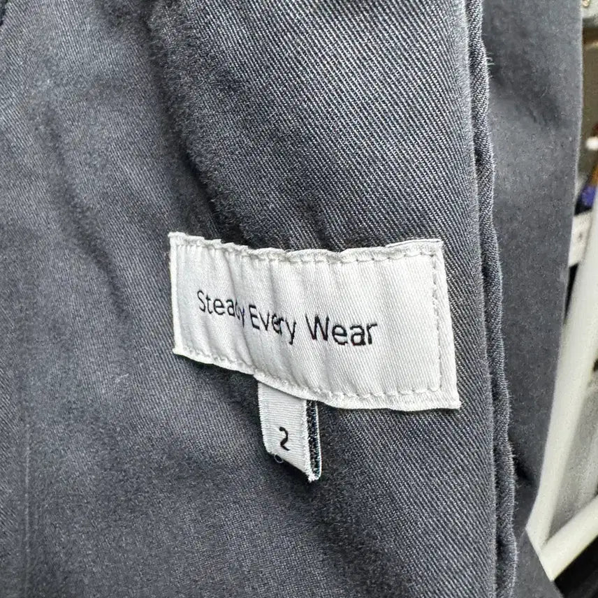[SOLD OUT] [스테디에브리웨어] 라이트 해링턴 자켓 블랙 2 size