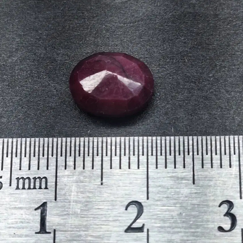 [BUNJANG] Natural Ruby Oval Cabochon Gemstone / 붉은매력의 열정, 용기파워 천연 루비 oval컷팅캐보션