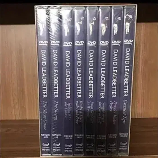 [BUNJANG] David Leadbetter Golf Lesson 8-Disc Box Set / 데이비드 레드베터의 골프레슨 박스세트(8disc)