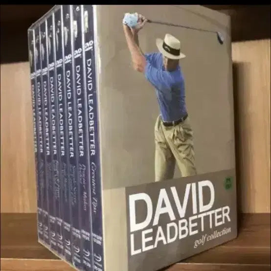 [BUNJANG] David Leadbetter Golf Lesson 8-Disc Box Set / 데이비드 레드베터의 골프레슨 박스세트(8disc)