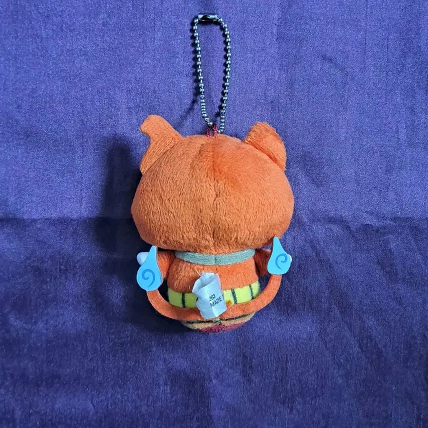 [BUNJANG] Yo-kai Watch Jibanyan Plush Keyring / 요괴워치 지바냥 핸드폰닦이 핸드폰고리 인형 키링