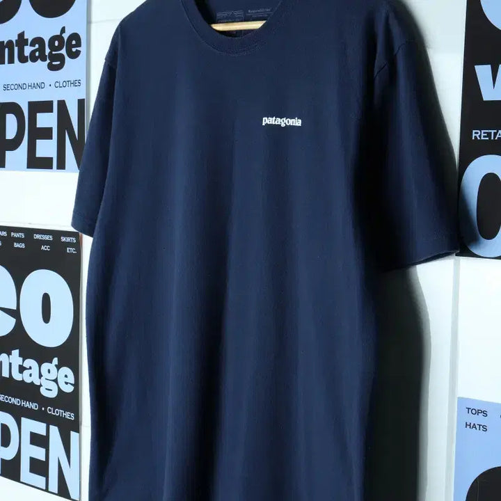 [BUNJANG] Patagonia T-shirt Navy - Men&