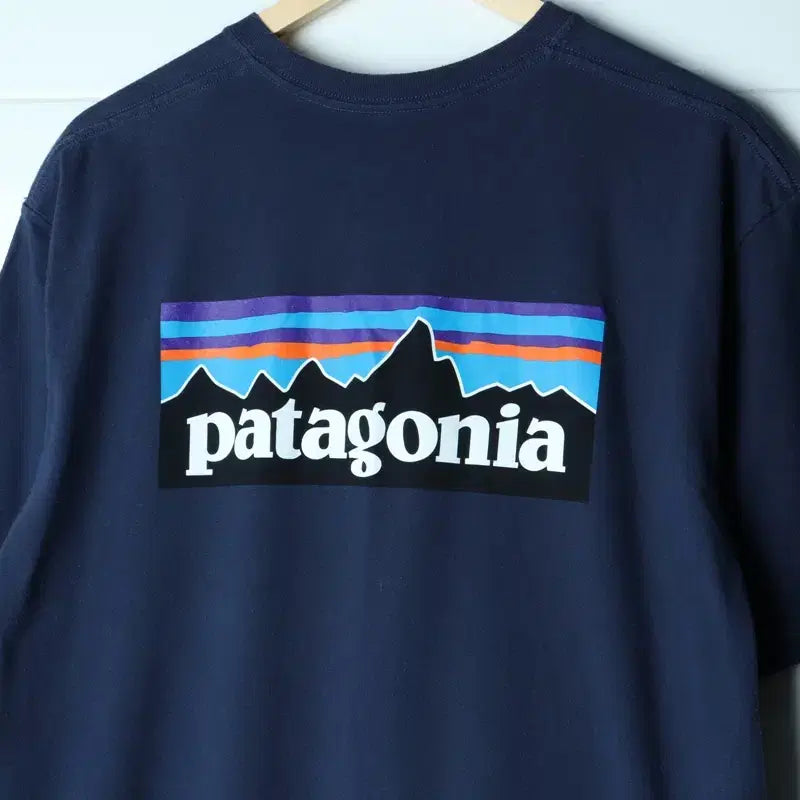 [BUNJANG] Patagonia T-shirt Navy - Men&