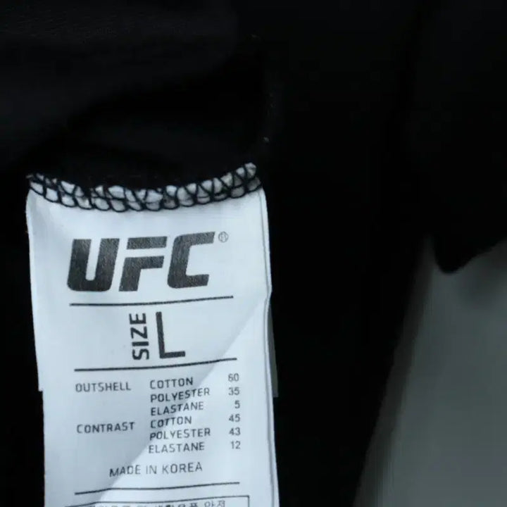 [BUNJANG] UFC Black T-shirt / (L-XL) 유에프씨 반팔 티셔츠 블랙 스트릿 아메카지-183A1