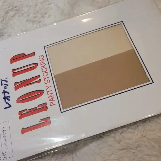 [SOLD OUT] 일본 레오니 Leoni 살색 팬티 스타킹 새상품 현지구매 착샷 참고