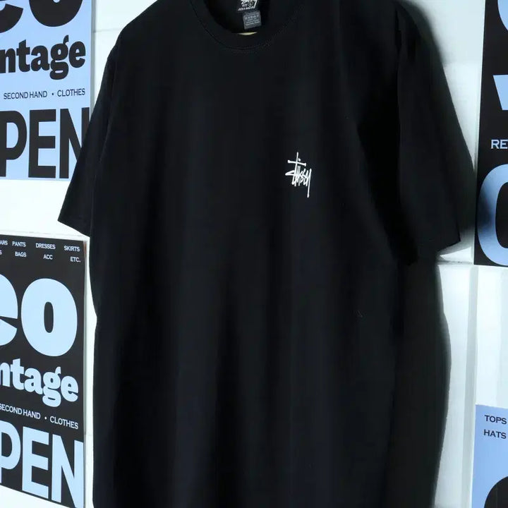 [BUNJANG] Stussy Oversized T-Shirt / (L-2XL) 스투시 반팔 티셔츠 박시 스트릿 로고 올드스쿨-183A2