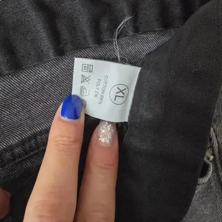[BUNJANG] Black Denim Skirt / 흑청스커트