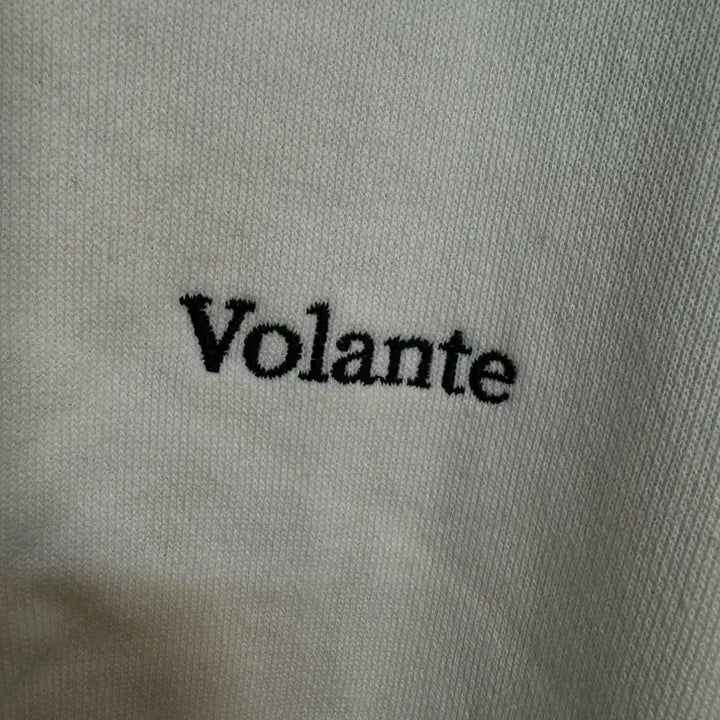 [BUNJANG] Volante Nylon Hoodie / Volante 화이트/블랙 나일론 후드티
