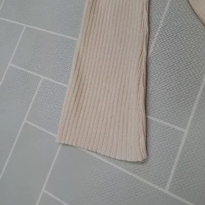 [BUNJANG] It MICHAA Ribbed Knit Long Dress Ivory / 잇미샤 리브 니트 롱 원피스 아이보리 82