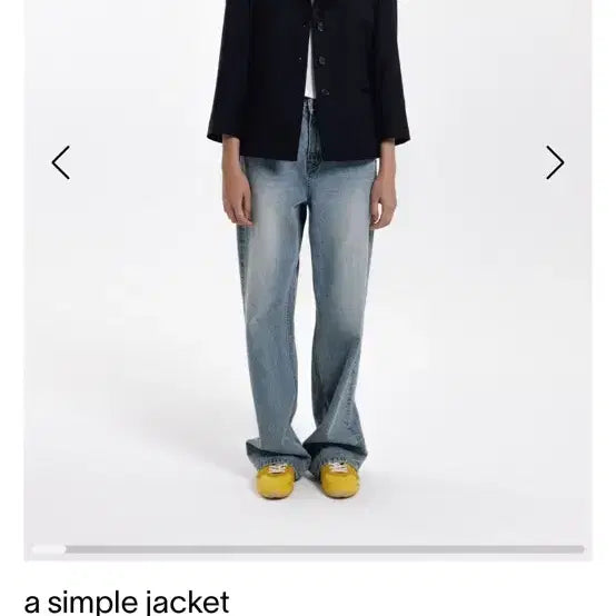 [BUNJANG] Haag Black Simple Jacket / haag 블랙 심플 자켓
