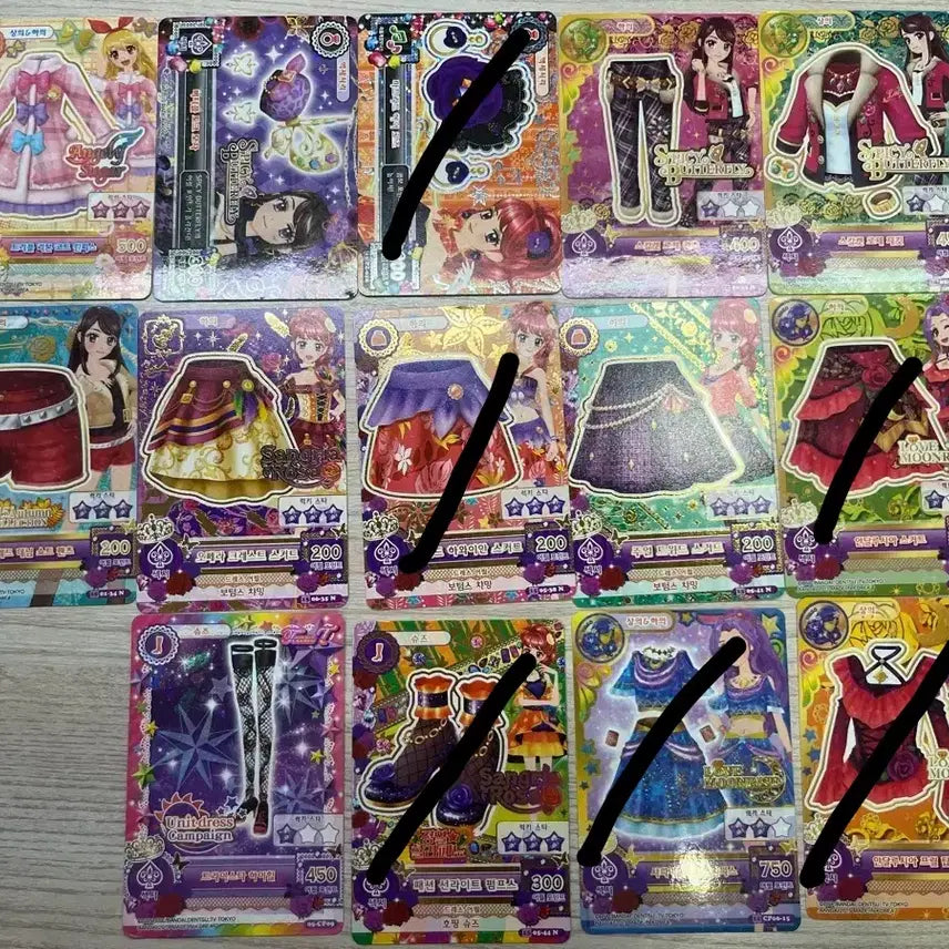 [BUNJANG] Aikatsu! I am Star! Card Set / 아이카츠 아이엠스타 카드 판매 처분