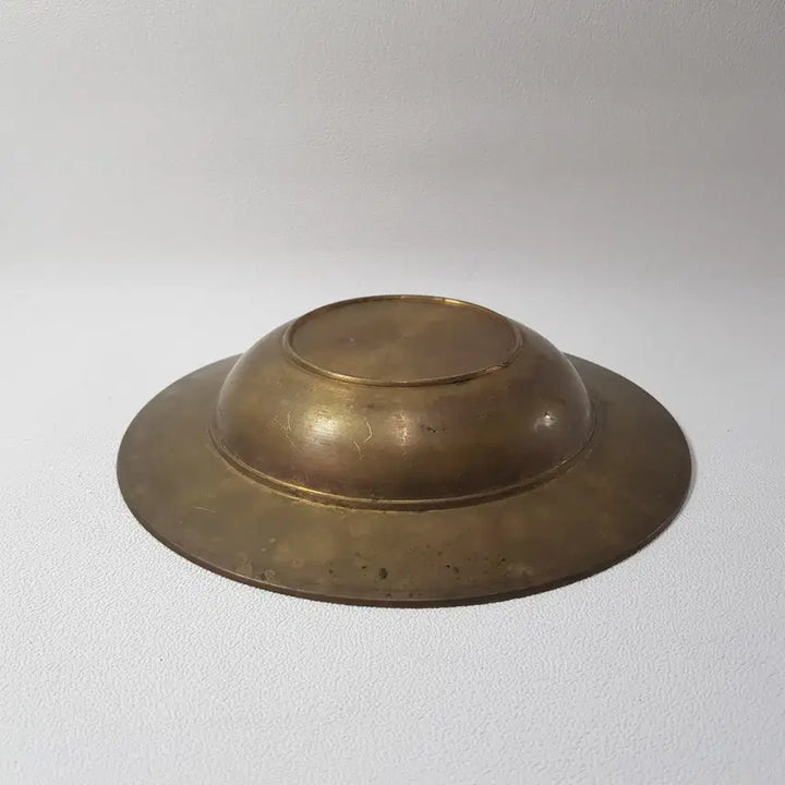 [BUNJANG] Kyungsung Industrial Machinery Brass Ashtray / 1994년 경성산업기계 창립 기념 황동 재떨이