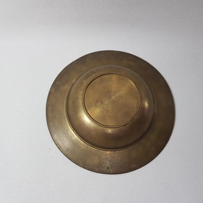 [BUNJANG] Kyungsung Industrial Machinery Brass Ashtray / 1994년 경성산업기계 창립 기념 황동 재떨이