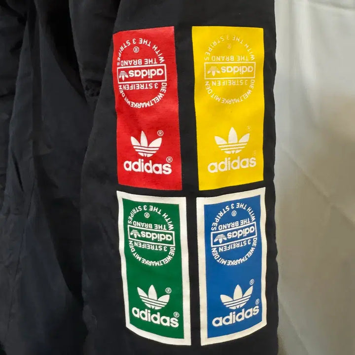 [BUNJANG] Adidas Hooded Long Padded Jacket / 아디다스 야상 후드 롱패딩 자켓