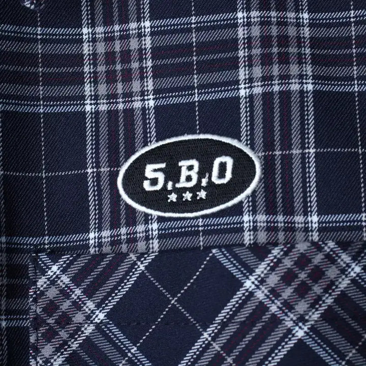 [BUNJANG] OiOi Checkered Collar Shirt / (L-XL) 오아이오아이 반팔 카라 티셔츠 셔츠 남방 체크-183B6