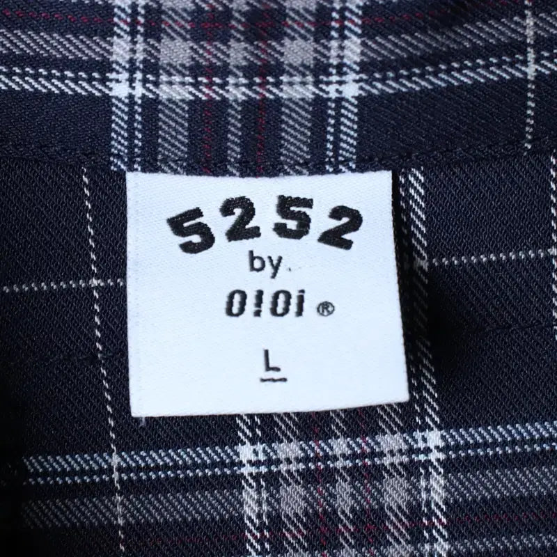 [BUNJANG] OiOi Checkered Collar Shirt / (L-XL) 오아이오아이 반팔 카라 티셔츠 셔츠 남방 체크-183B6