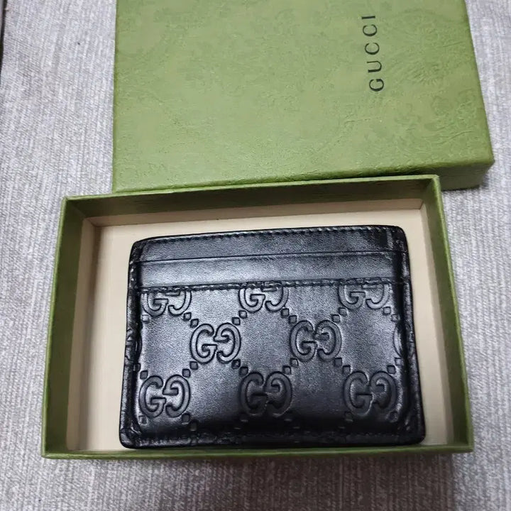 [BUNJANG] Gucci GG Card Wallet Black / 구찌 GG 카드지갑 블랙