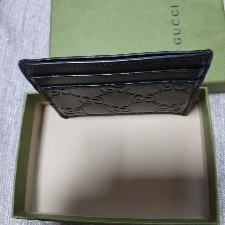 [BUNJANG] Gucci GG Card Wallet Black / 구찌 GG 카드지갑 블랙