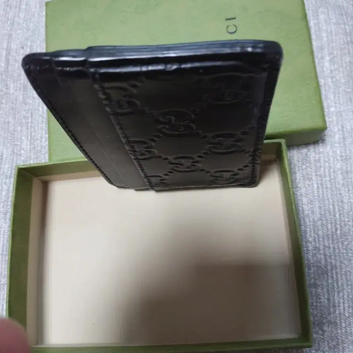 [BUNJANG] Gucci GG Card Wallet Black / 구찌 GG 카드지갑 블랙