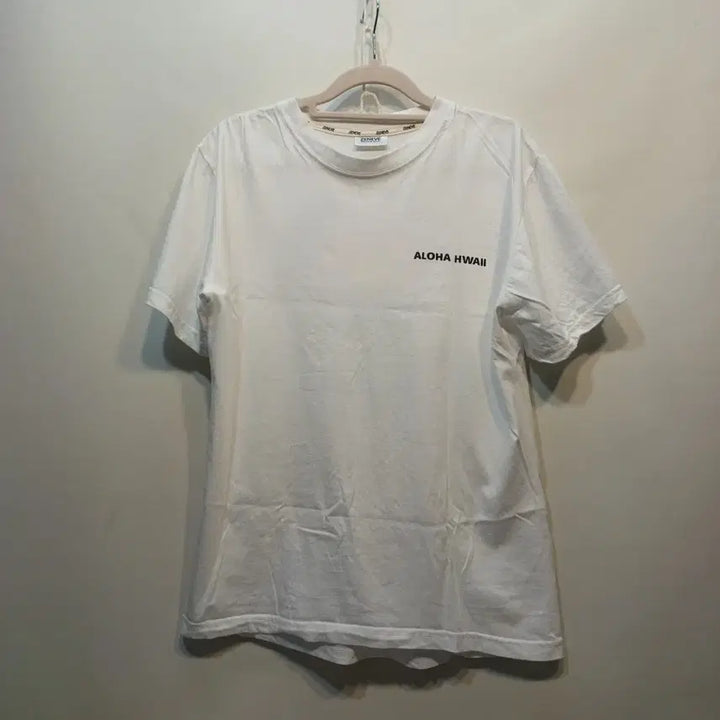 [BUNJANG] ZENEVE Aloha Hawaii White T-shirt / ZENEVE 알로하 하와이 흰색 반팔티셔츠90사이즈여름  64220