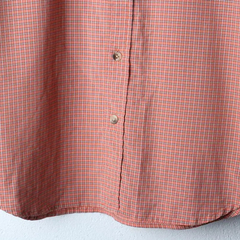[BUNJANG] The North Face Polo Shirt / (M-L) 노스페이스 반팔 카라 티셔츠 셔츠 남방 수선 체크-183B7