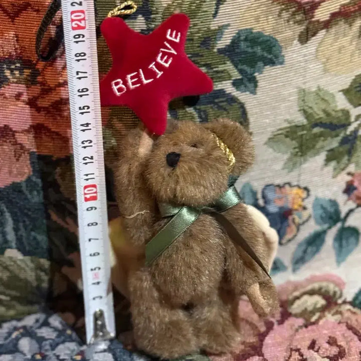 [SOLD OUT] 보이즈베어 빈티지 곰인형 Believe 별 오너먼트