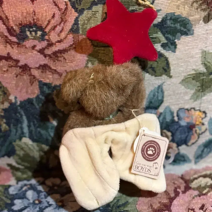[SOLD OUT] 보이즈베어 빈티지 곰인형 Believe 별 오너먼트