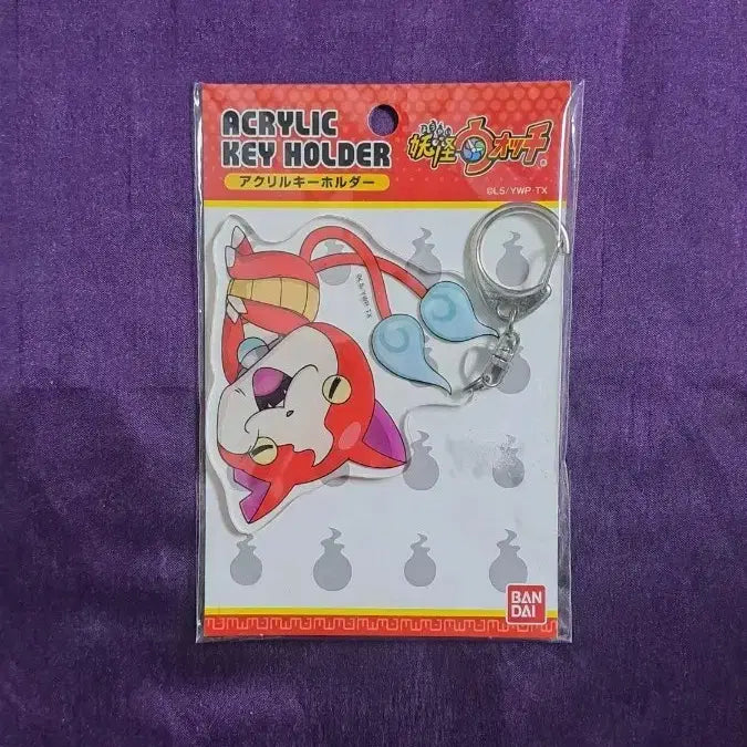 [BUNJANG] Yo-kai Watch Jibanyan Acrylic Keyring / 요괴워치 아크릴 키홀더 키링 지바냥