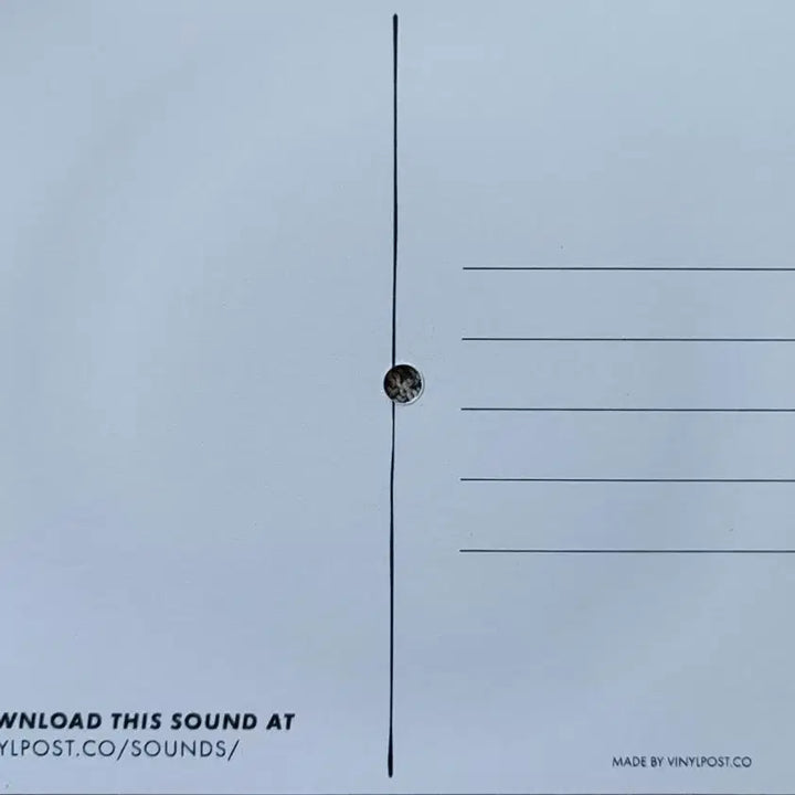 [BUNJANG] Choi Chang-woo Postcard Vinyl / 최창우 우편엽서 레코드 (Postcard Vinyl)