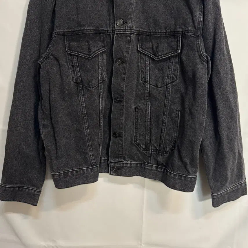 [BUNJANG] Instant Denim Black Denim Jacket / 인스턴트 데님 블랙 데님 자켓