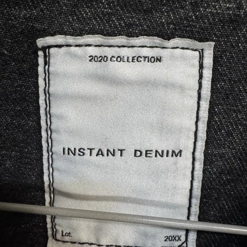 [BUNJANG] Instant Denim Black Denim Jacket / 인스턴트 데님 블랙 데님 자켓