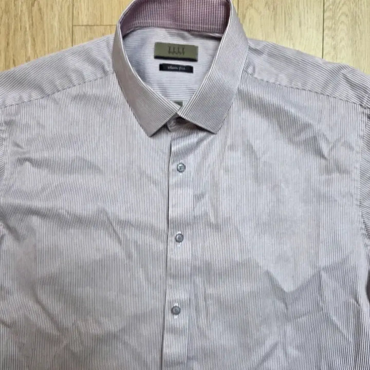 [BUNJANG] ELLE Long Sleeve Spring Summer Shirt / 미사용 엘르 ELLE 긴팔 봄여름 와이셔츠 100사이즈 (줄자사진 참고