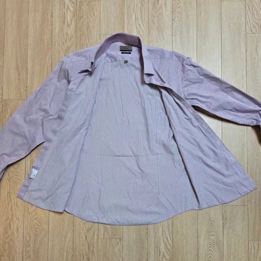 [BUNJANG] ELLE Long Sleeve Spring Summer Shirt / 미사용 엘르 ELLE 긴팔 봄여름 와이셔츠 100사이즈 (줄자사진 참고