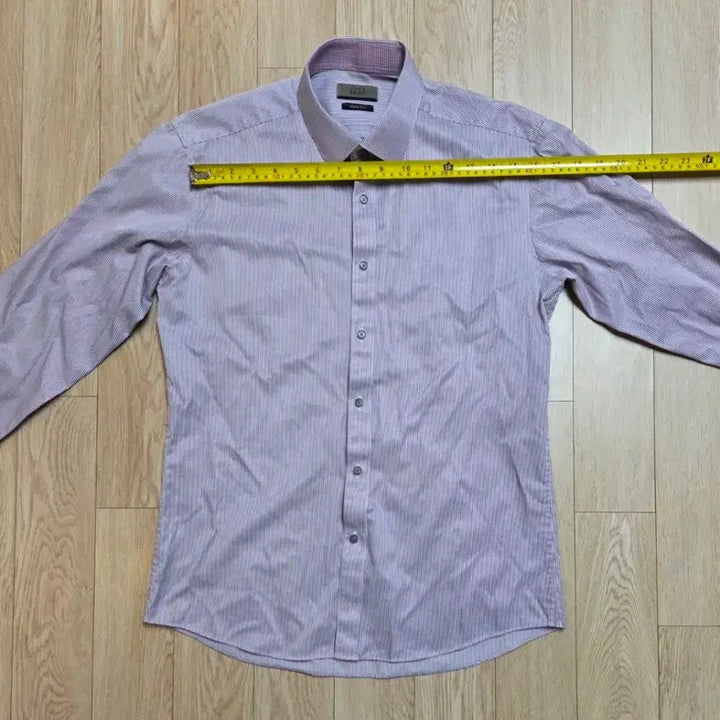 [BUNJANG] ELLE Long Sleeve Spring Summer Shirt / 미사용 엘르 ELLE 긴팔 봄여름 와이셔츠 100사이즈 (줄자사진 참고