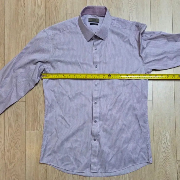 [BUNJANG] ELLE Long Sleeve Spring Summer Shirt / 미사용 엘르 ELLE 긴팔 봄여름 와이셔츠 100사이즈 (줄자사진 참고