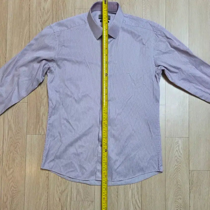 [BUNJANG] ELLE Long Sleeve Spring Summer Shirt / 미사용 엘르 ELLE 긴팔 봄여름 와이셔츠 100사이즈 (줄자사진 참고