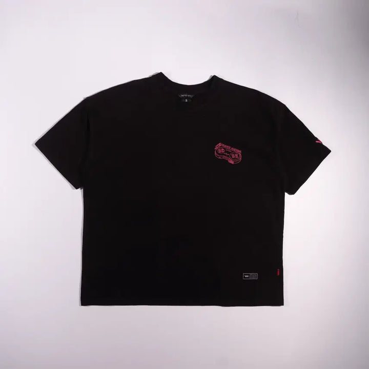 [BUNJANG] WV Project B688 Back Print T-shirt / WV프로젝트 백프린팅 반팔티셔츠 B688