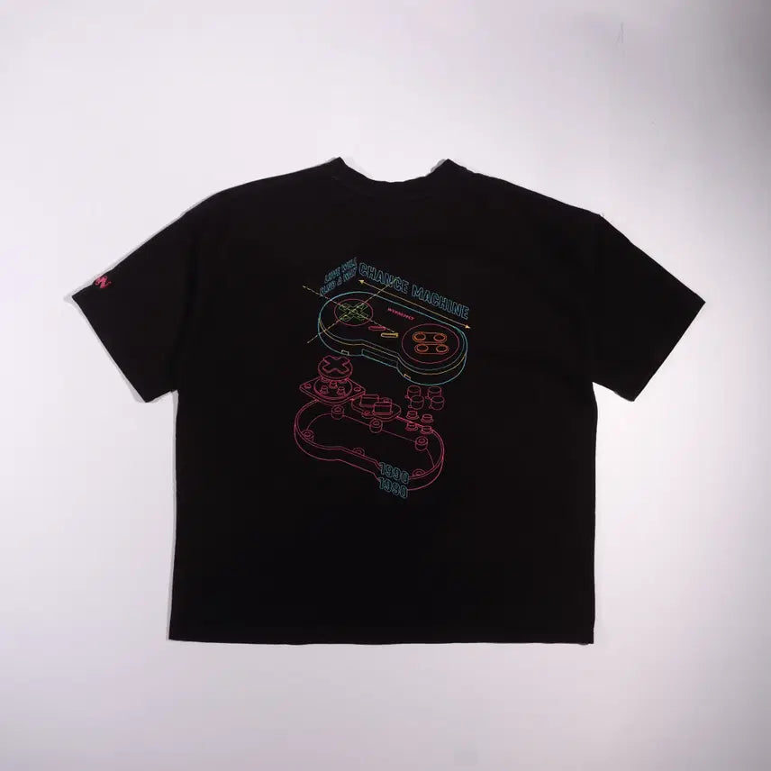 [BUNJANG] WV Project B688 Back Print T-shirt / WV프로젝트 백프린팅 반팔티셔츠 B688