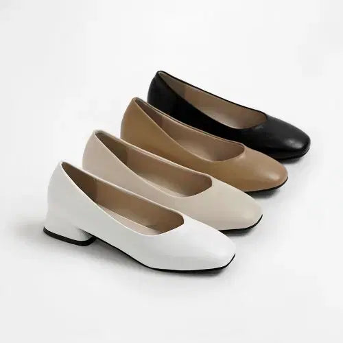 [BUNJANG] Again Square Pumps / 어게인 스퀘어 펌프스