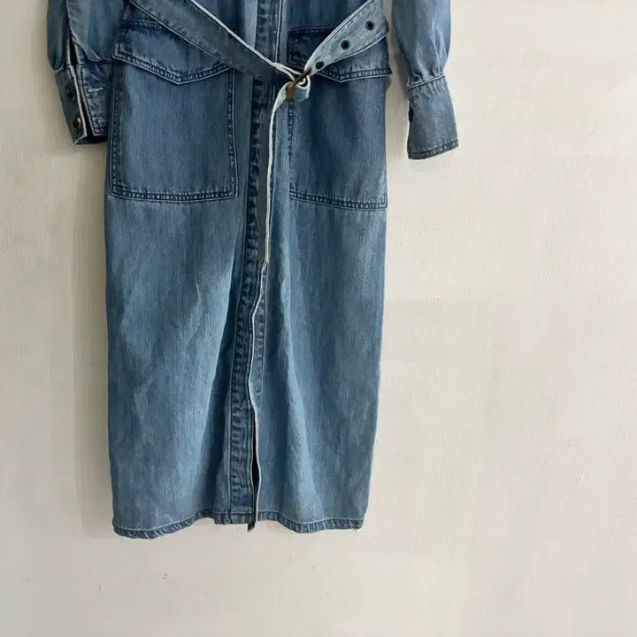 [SOLD OUT] H&amp;M 데님 롱 원피스