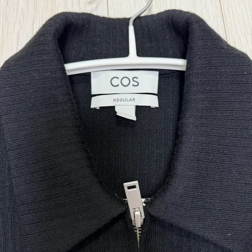 [BUNJANG] COS Ribbed Wool Zip-Up Jacket (Men&