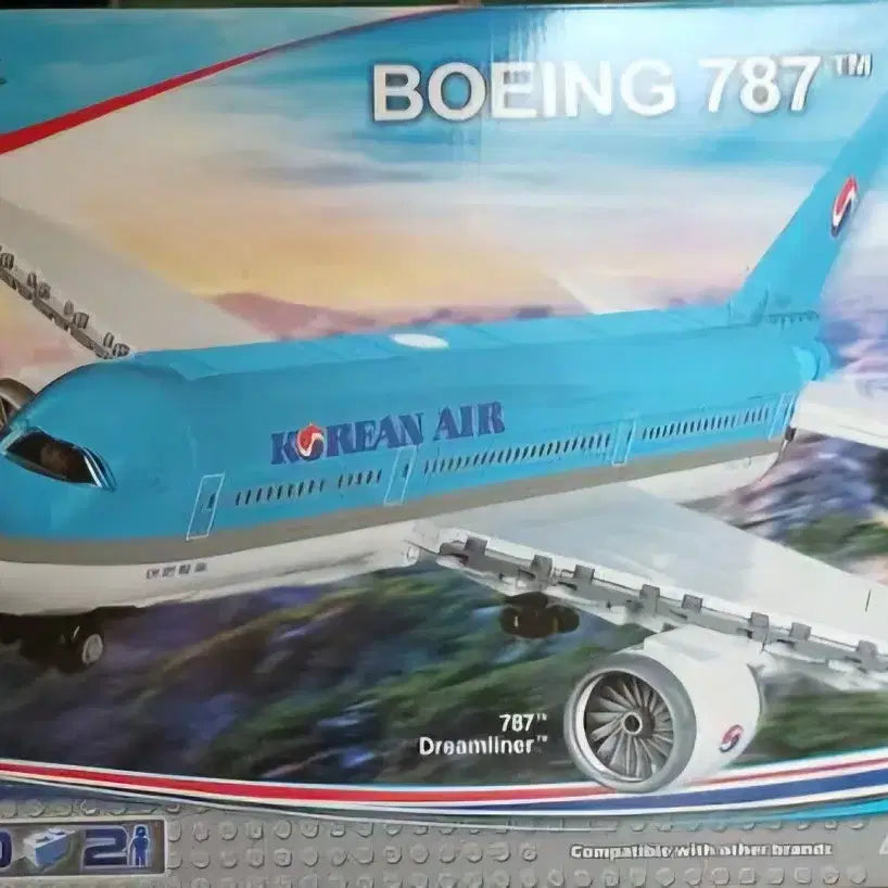 [BUNJANG] Korean Air Boeing 787 Airplane Block / 대한항공 블럭 (미개봉)팝니다