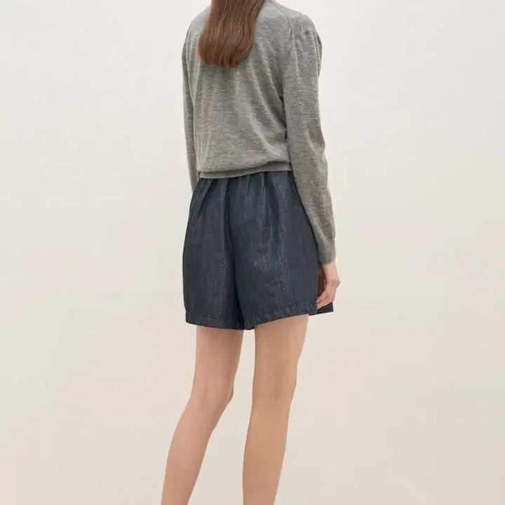 [SOLD OUT] 한섬 더캐시미어 린넨블렌드 밴딩 쇼츠
