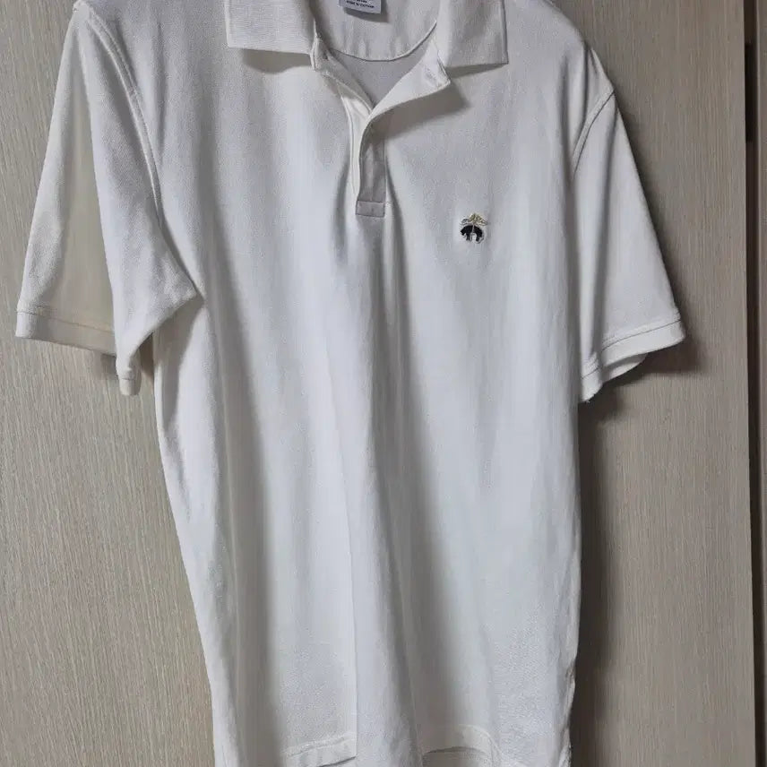 [SOLD OUT] (23년) 브룩스브라더스 pk반팔 카라티 화이트 라지