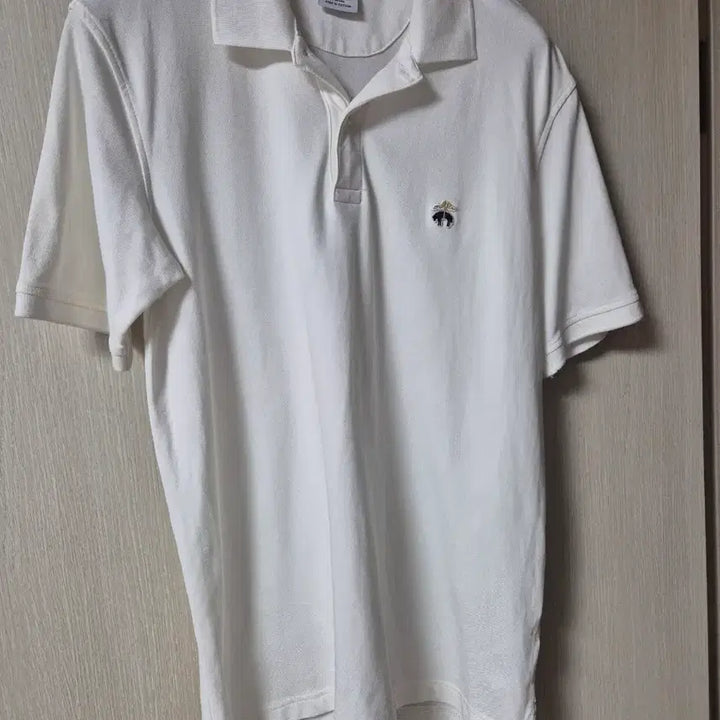 [SOLD OUT] (23년) 브룩스브라더스 pk반팔 카라티 화이트 라지