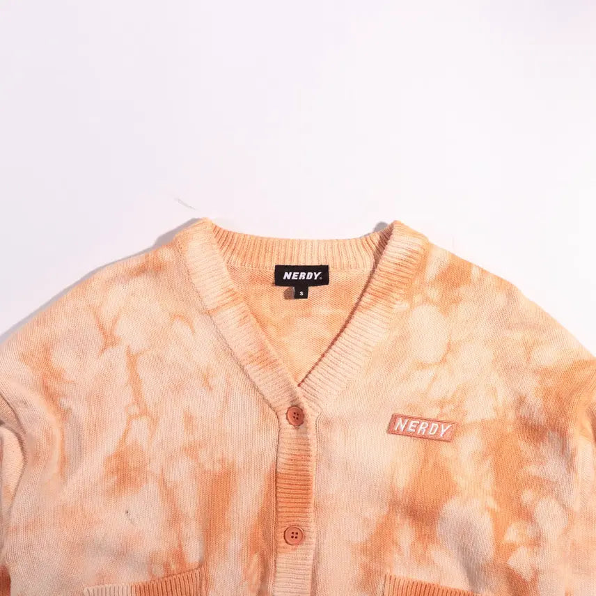 [BUNJANG] Nerdy Tie-Dye Crop Cardigan / 널디 타이다이 크롭 가디건 B690