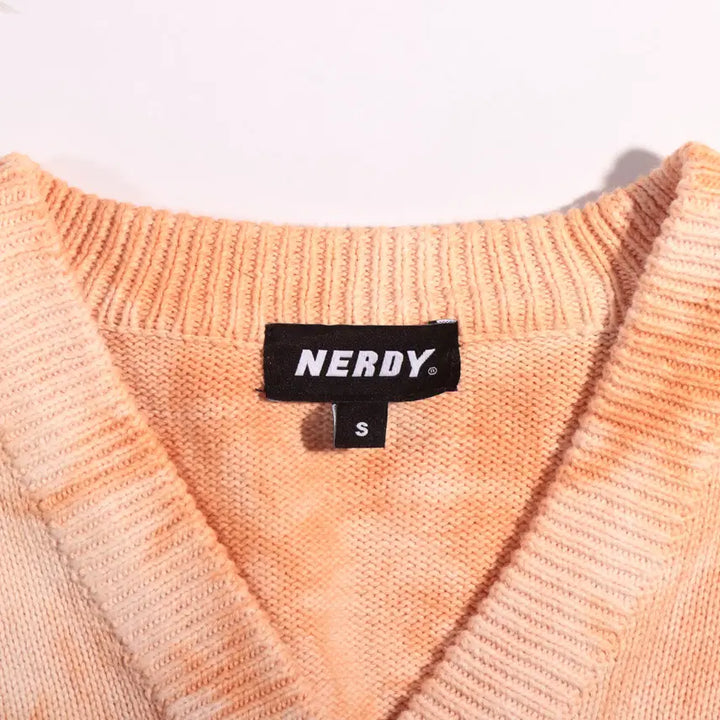 [BUNJANG] Nerdy Tie-Dye Crop Cardigan / 널디 타이다이 크롭 가디건 B690