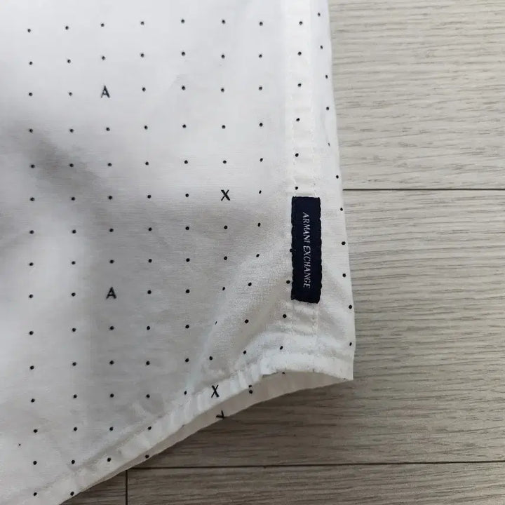 [SOLD OUT] (2XL)아르마니 익스체인지 로고 패턴 남성 셔츠