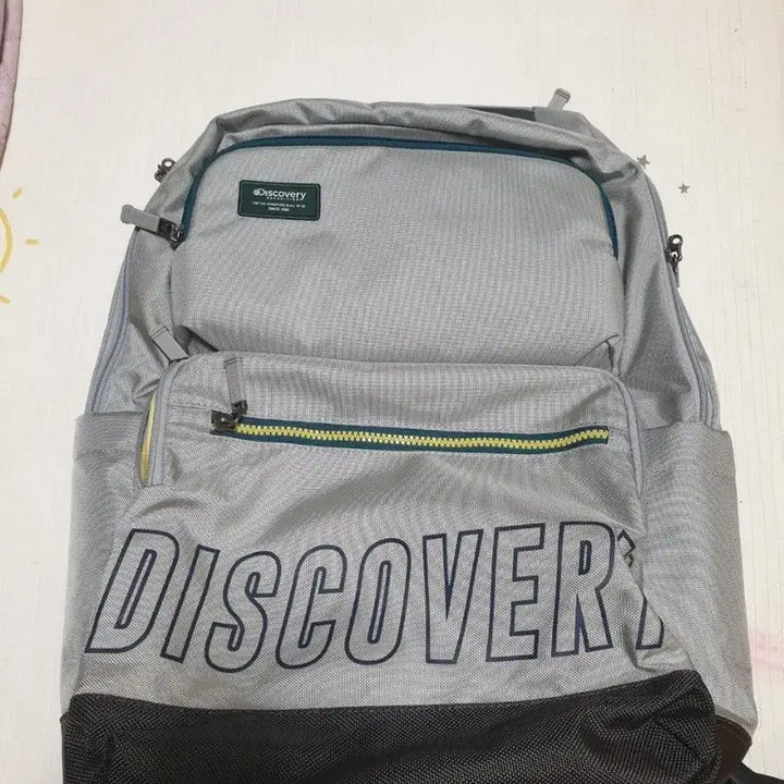 [BUNJANG] Discovery Expedition Gray Backpack / 디스커버리 익스페디션 백팩 회색(새거)